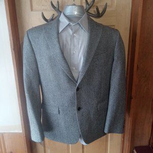 Lauren Ralph Lauren Herringbone Wool Blazer Jacket 42Reg